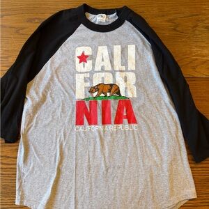 California Republic Raglan T-Shirt